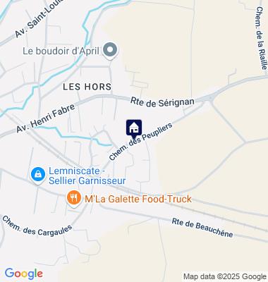 Google Maps Karte der Immobilien-Adresse