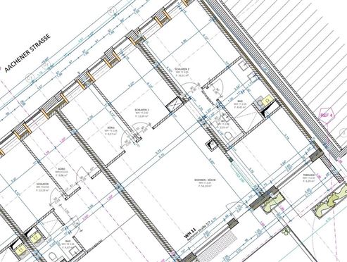 Zentral Wohnen, entspannt leben: Stilvolle Neubauwohnung im Erstbezug mit Terrasse & Garagenstellplatz