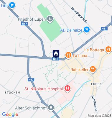 Google Maps Karte der Immobilien-Adresse