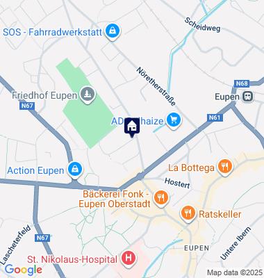 Google Maps Karte der Immobilien-Adresse