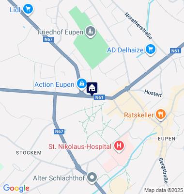 Google Maps Karte der Immobilien-Adresse