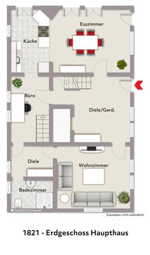 Aufwendig sanierte historische Hofanlage mit Herrenhaus, Zwei-Familienhaus u. großen Stallungen