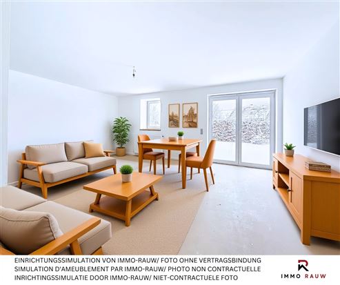 OPTION: Neuwertige Erdgeschosswohnung in Rocherath zu verkaufen!