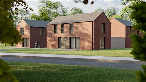 Promotoren & Investoren: Exklusives Baugrundstück mit genehmigtem Projekt für 4 Einfamilienhäuser in gefragter naturnaher Grenzlage – vollständig geplant, baureif und ohne Bauverpflichtung!