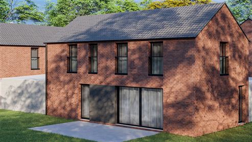 Promotoren & Investoren: Exklusives Baugrundstück mit genehmigtem Projekt für 4 Einfamilienhäuser in gefragter naturnaher Grenzlage – vollständig geplant, baureif und ohne Bauverpflichtung!