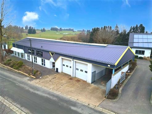 OPTION: Attraktive Gewerbehalle in Büllingen – vielseitig nutzbar und gut gelegen