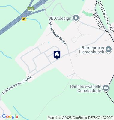 Google Maps Karte der Immobilien-Adresse