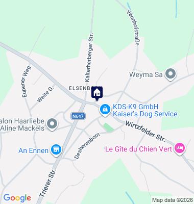 Google Maps Karte der Immobilien-Adresse