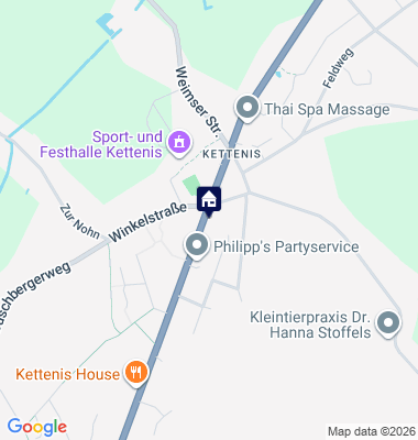 Google Maps Karte der Immobilien-Adresse