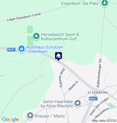 Google Maps Karte der Immobilien-Adresse
