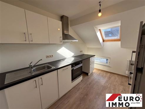 Wohn- und Geschäftshaus mit zwei Wohneinheiten und zwei Privatparkplätzen und kleiner Grünfläche in zentraler Lage von Eupen