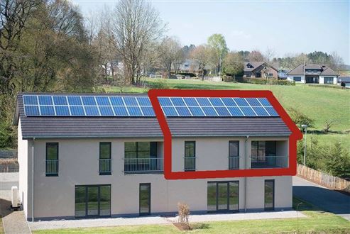 Moderne Wohnung mit überdachter Terrasse in Büllingen zu verkaufen!