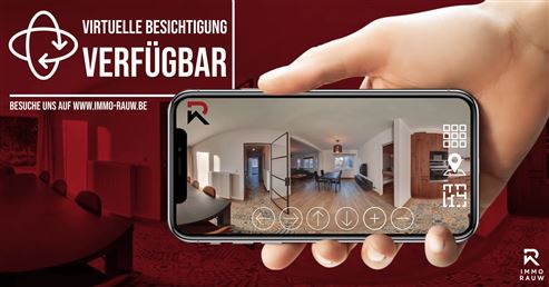 Moderne Wohnung mit überdachter Terrasse in Büllingen zu verkaufen!
