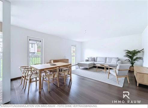 Aantrekkelijk appartement met beschutte buitenruimte te koop in Büllingen!