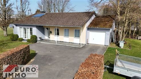 Charmanter, äußerst gepflegter Bungalow in idyllischer Grünlage mit Panoramablick – stadtnah und optional mit 6.769 m² Grünland