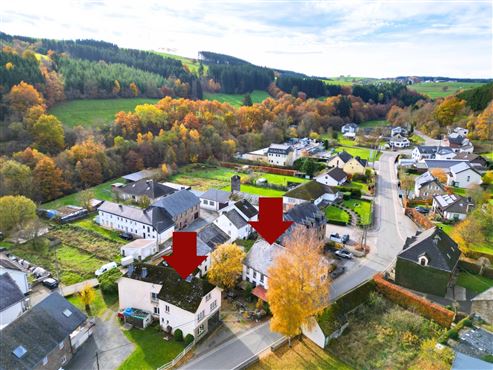OPTION: Besondere Immobilienkombination mit großem Entwicklungspotenzial im Herzen von Burg-Reuland!