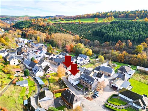 OPTION: Besondere Immobilienkombination mit großem Entwicklungspotenzial im Herzen von Burg-Reuland!