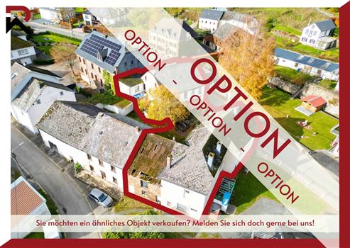 OPTION: Besondere Immobilienkombination mit großem Entwicklungspotenzial im Herzen von Burg-Reuland!