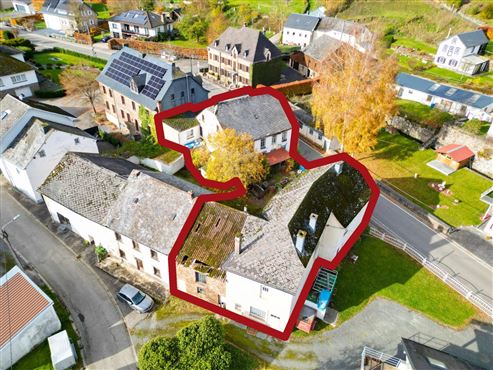Besondere Immobilienkombination mit großem Entwicklungspotenzial im Herzen von Burg-Reuland!