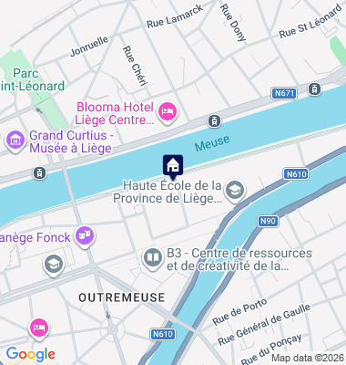 Google Maps Karte der Immobilien-Adresse
