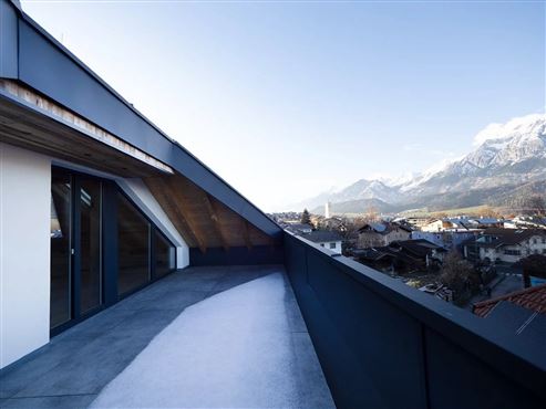 Exklusives Wohnen in den Alpen:  Premium- Duplex- Penthouse mit zwei Terrassen inkl. Bergblick in Bestlage von Wattens ( Tirol-Österreich)