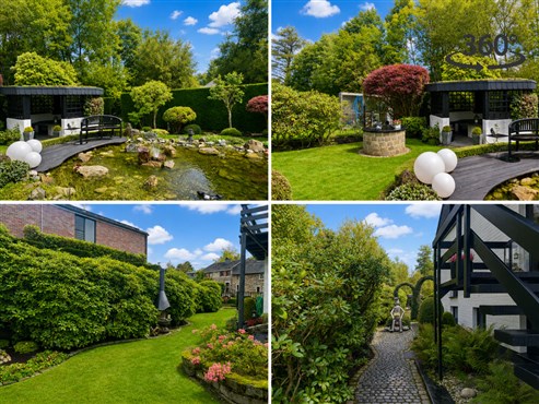 Raeren – Gepflegtes Einfamilienhaus mit traumhaftem Garten, Teich und viel Privatsphäre