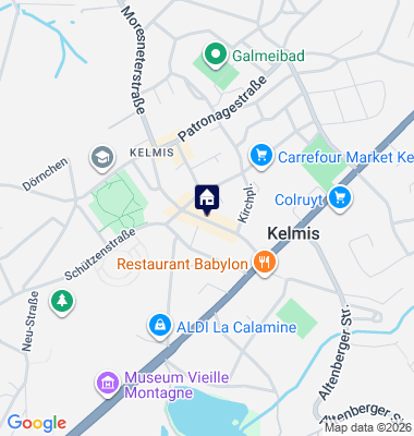 Google Maps Karte der Immobilien-Adresse