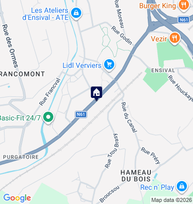 Google Maps Karte der Immobilien-Adresse
