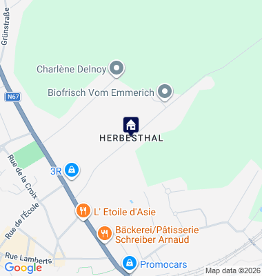 Google Maps Karte der Immobilien-Adresse