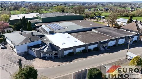 Vielseitig nutzbare Lagerhalle mit 2 Laderampen in optimal angebundener Lage nahe der deutschen Grenze