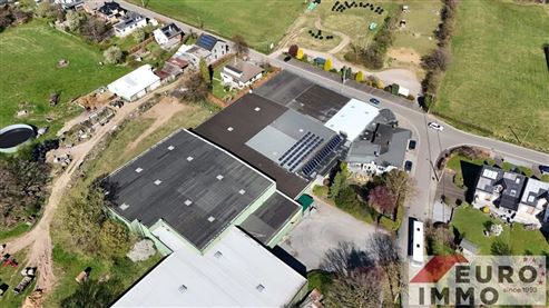 Vielseitig nutzbare Lagerhalle mit 2 Laderampen in optimal angebundener Lage nahe der deutschen Grenze