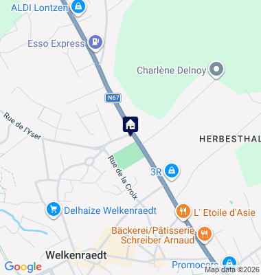 Google Maps Karte der Immobilien-Adresse