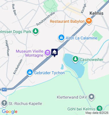 Google Maps Karte der Immobilien-Adresse