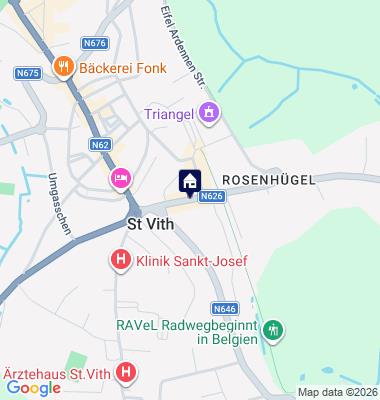 Google Maps Karte der Immobilien-Adresse