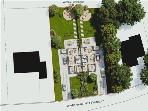 Exklusives Neubauprojekt: Hochwertige Doppelhaushälften in nachhaltiger Modular-Holzbauweise auf außergewöhnlichem Baugrundstück mit unverbaubarem Fernblick