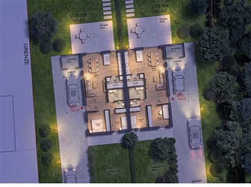 Exklusives Neubauprojekt: Hochwertige Doppelhaushälften in nachhaltiger Modular-Holzbauweise auf außergewöhnlichem Baugrundstück mit unverbaubarem Fernblick