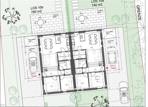 Exklusives Neubauprojekt: Hochwertige Doppelhaushälften in nachhaltiger Modular-Holzbauweise auf außergewöhnlichem Baugrundstück mit unverbaubarem Fernblick