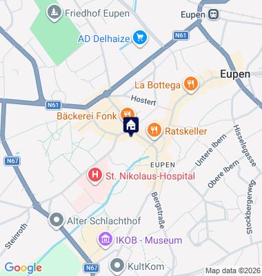 Google Maps Karte der Immobilien-Adresse