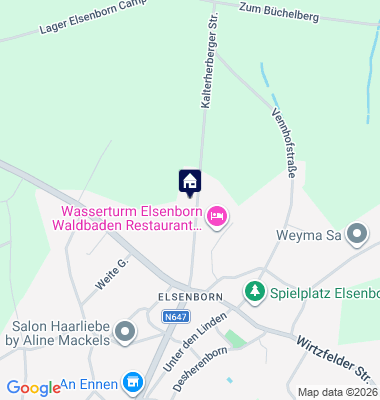 Google Maps Karte der Immobilien-Adresse