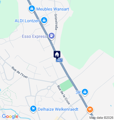 Google Maps Karte der Immobilien-Adresse