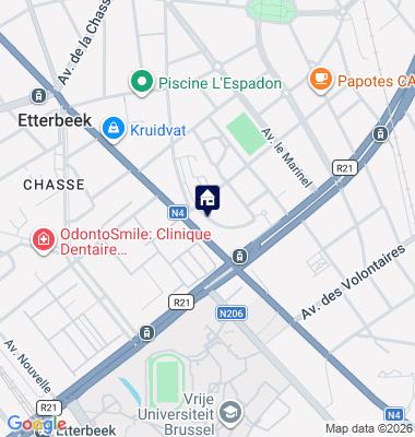 Google Maps Karte der Immobilien-Adresse