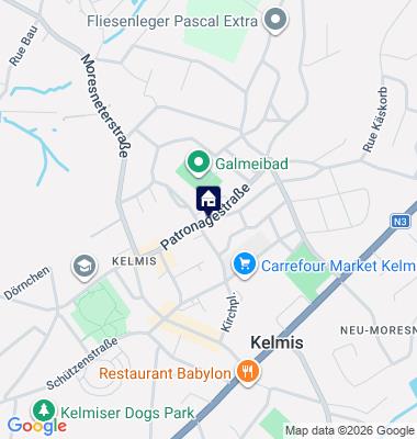 Google Maps Karte der Immobilien-Adresse