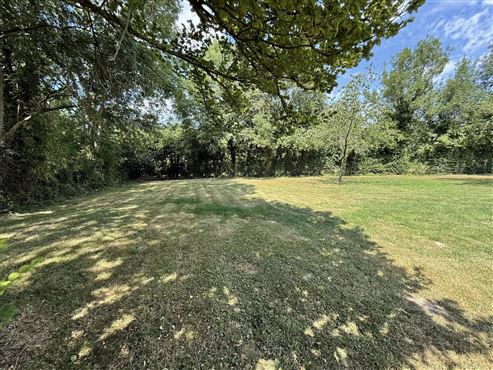 Wohnen im Grünen mit besonderem Charakter:  Duplexwohnung mit weitläufigem Garten