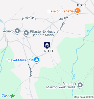 Google Maps Karte der Immobilien-Adresse