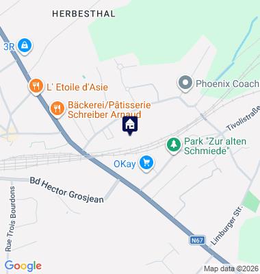 Google Maps Karte der Immobilien-Adresse