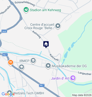 Google Maps Karte der Immobilien-Adresse