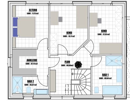 Genehmigtes Umbauprojekt am Grenzübergang „Köpfchen“ Zweigeschossiges EFH  in moderner Architektur - Reduzierter Steuersatz möglich