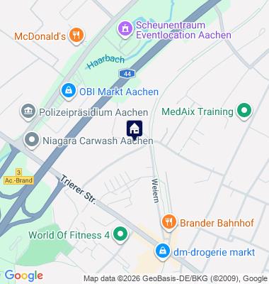 Google Maps Karte der Immobilien-Adresse