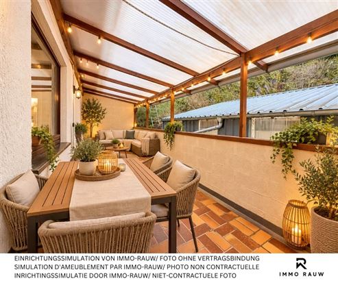 Geräumige 3-Schlafzimmer-Wohnung mit überdachter Terrasse in Grenznähe zu Luxemburg!