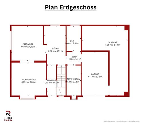 Großzügiges Wohnhaus mit Entwicklungspotenzial in Büllingen zu verkaufen!